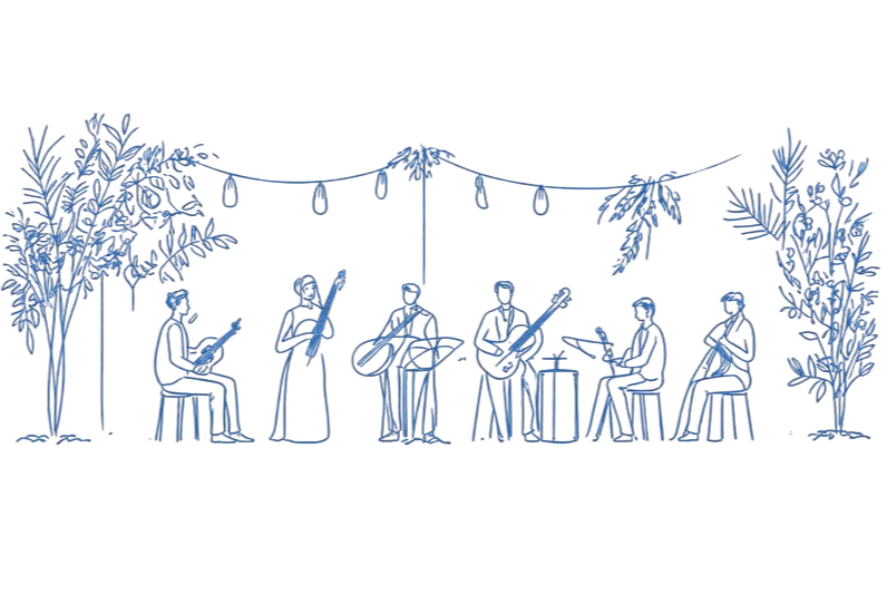Illustration de l'orchestre